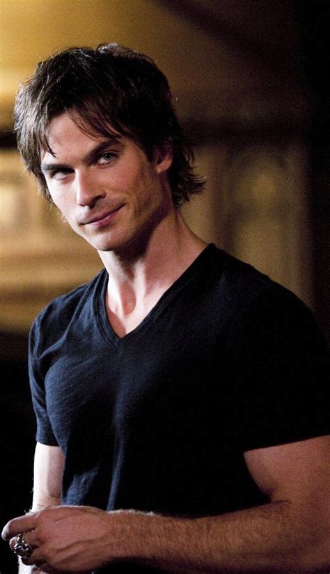 ian somerhalder vampire diaries damon|More.